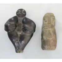 Untitled by Jose. Two De Creeft, Ceramic Sculptures, offered Jan 2018