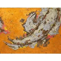Mary Gardner Preminger, Untitled Abstract Composition, Mixed Media Collage on Canvas