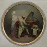 Mosè Bianchi, The Music Lesson