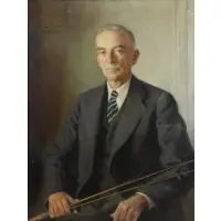 Ernest Ludvig Ipsen, Portrait of Frederick Van Duzer Longacre,1937, Oil on Canvas