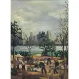 Louis Bosa, Laborers Along the River