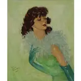 Jean-Gabriel Domergue, Beauty in Green