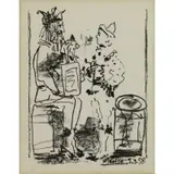 Les Saltimbanques by Pablo Picasso, 1958, Lithograph, offered Sep 2017