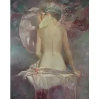 Felix Mas, Refletos, Oil on Canvas