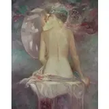Felix Mas, Refletos, Oil on Canvas