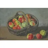 Jacob Markiel, Still Life, Oil on Board