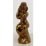 Chaim Gross, 2, Polished Bronze Sculpture