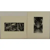Carol Wax, Party Line, Mezzotints