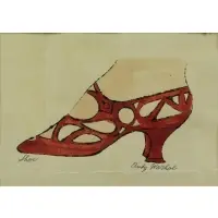 Shoe by Andy Warhol, offered Jun 2016