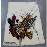 Leonardo Nierman, Modern Abstract Tapestry