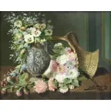 J. Oil on Panel Goetinck, J.M. (?) Goetinck 1881 / Bruxelles