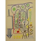LâAtelier by Pablo Picasso, Lithograph "LâAtelier" Numbered 9/50 in pencil lower left, offered Jun 2015