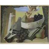 Gino Severini, Pochoir, Pencil signed lower right, numbered 25/300 lower left