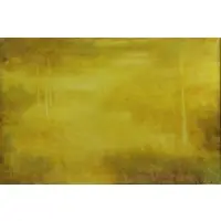 Yellow Composition by Lorraine Perigord, Abstract Oil on Canvas, offered Mar 2015