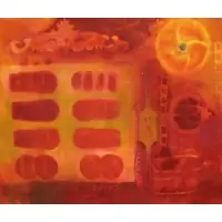 Morris Shulman, A-1 Bel Air, Alkyd Resin on Canvas "A-1 Bel Air"