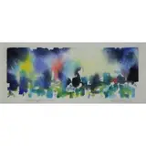 Fred Mitchell, Nightlight, Watercolor "Nightlight"
