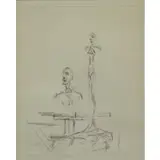 The Search by Alberto Giacometti, Etching "The Search", offered Sep 2014