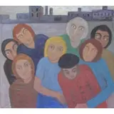 Elizabeth Chater, Crowd on the Street