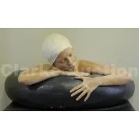 Carole Feuerman, Inner Tube II, Resin Sculpture "Inner Tube II"