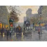 Édouard Cortès, Porte St. Denis.