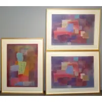 Untitled by Robert Natkin, Three Pencil Signed Lithographs, offered Nov 2013