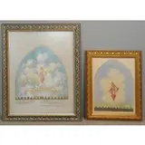 Francis H Woolrych, Memorial to Mr. and Mrs. Allan C. Bush, Two Religious Watercolor Studies