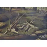 George Cope, The Day's Catch., Oil on Canvas "The Day's Catch." Signed and dated 95 lower left