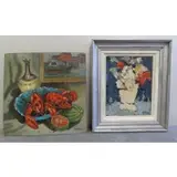 Harry Hering, From the Sea, Two Oil on Board Still Lifes