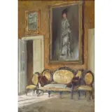 Rafael Correa, Rafael Correa, Latin American, 19/20th century, Oil on Canvas Interior Still Life