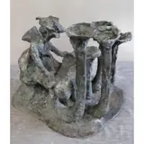 Bernard Reder, Organ Player II, Bronze "Organ Player II" Signed and numbered I-III on the base