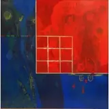 Rolando Sanchez, Tira Fuego Su Masa., Acrylic on Canvas "Tira Fuego Su Masa." Signed lower left and signed and inscribed verso