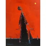 Alvin Hollingsworth, O/B Woman Leaning Towards the Sun