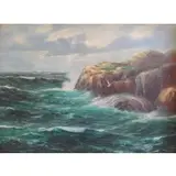 Frank Schneider, O/C Coastal Scene