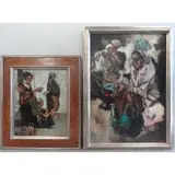 Glauco Chavez, Untitled, 2 1978 Oils on Figures