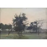 Eugene Lavielle, O/B Barbizon Landscape