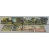 Joseph Newman, Untitled, 8 Oil Landscapes & Park Scenes