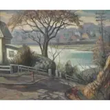 Frank C. Kirk, Autumn Landscape