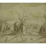 George Grosz, Neighborhood Baseball