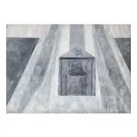 William Kienbusch, Lighthouse Bell, 1949, Casein on Paper "Lighthouse Bell" 1949