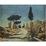 Roland Oudot, Untitled, Oil on Canvas