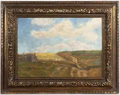 Antonín Slavíček, Landscape Near Kameničky, 1903 - 1904, Oil on canvas