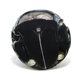 Ichwan Noor, Beetle Sphere, aluminium, polyester, auto paint, and parts from a 1953 black VW beetle