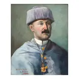 Retrato de Joaquín Olmedilla by Telesforo Sucgang y Alayón, oil on canvas, offered Nov 2024