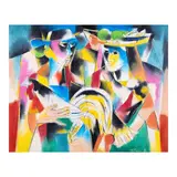Angelito Antonio, Sabong, oil on canvas