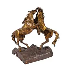 Untitled by Michael Cacnio, brass, offered Sep 2024