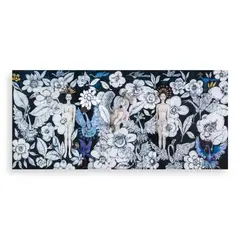 Kitty Taniguchi, Wrong Horizon No. 3 (Triptych), oil on canvas