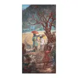 Juan M. Arellano, Untitled, oil on wood