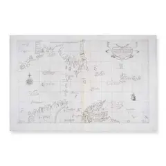 Robert Dudley, Carta particolare del'Isola Mindano parte Australe con Celebes e Gilolo parte Tramontana e con l'Isole di Molucchi e altre Isolette in toro (Dudley’s Chart of the Philippines), copperplate engraving