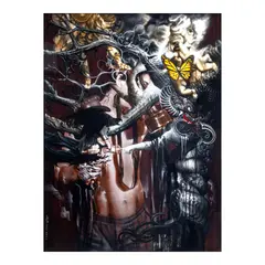 Ronald Ventura, Toxic, oil on canvas