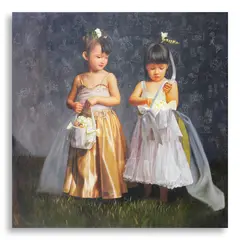 Abi Dionisio, Innocence, oil on canvas